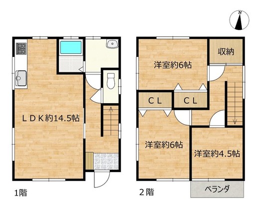 detached 青森県八戸市城下１丁目14-4 地代所ビル 1-C号室