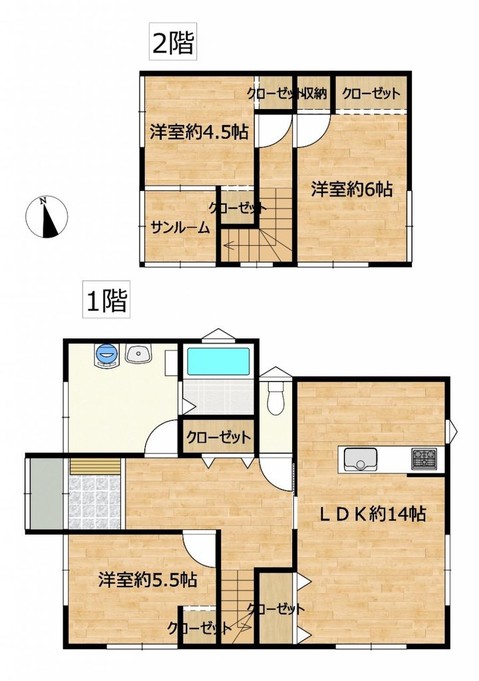 detached 青森県弘前市大字八幡町２丁目8-6 プレステージ青山105