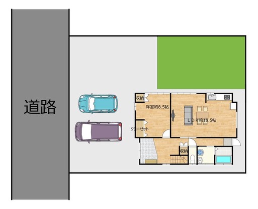 detached 秋田県潟上市天王字下狼縁
地図を見る