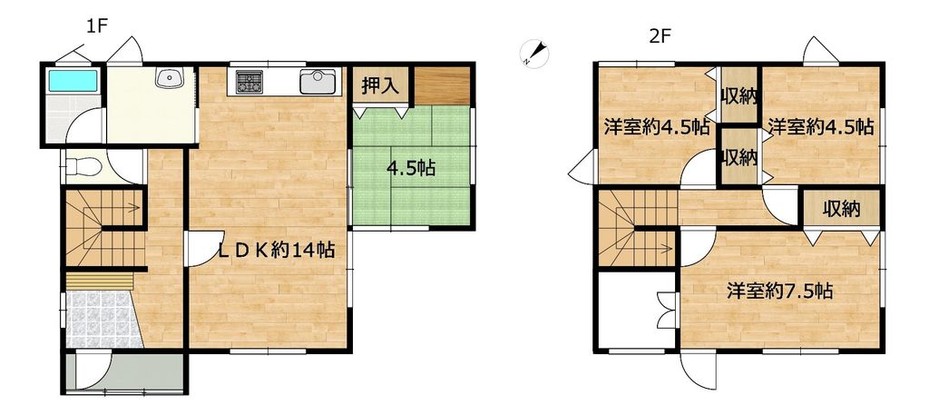 detached 秋田県由利本荘市岩城二古字横砂子
地図を見る