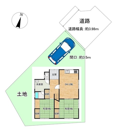 detached 秋田県横手市婦気大堤字婦気前272-1