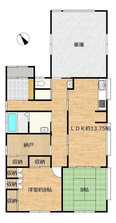detached 秋田県横手市婦気大堤字婦気前272-1