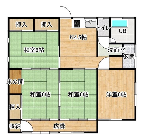 detached 福島県福島市野田町７丁目12-38 野田プラザビル 2号室