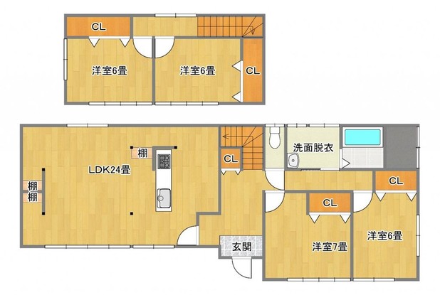 detached 福島県いわき市平字作町1丁目8番地の1 ニュー大室屋ビル 2階