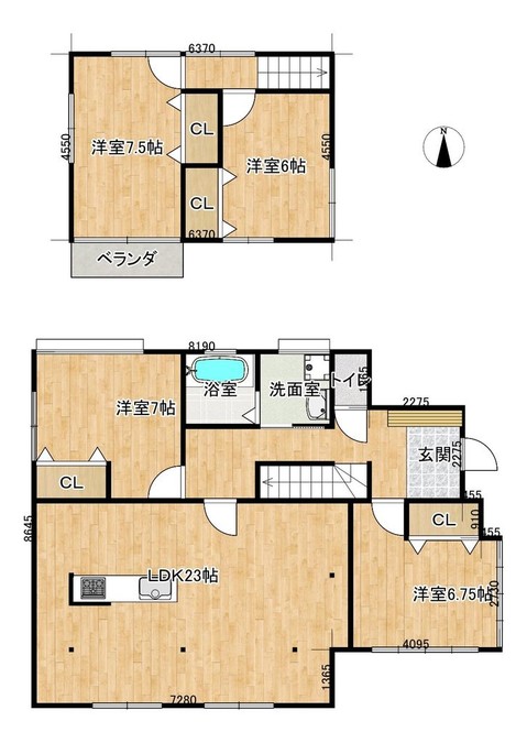 detached 福島県いわき市平字作町1丁目8番地の1 ニュー大室屋ビル 2階