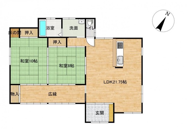 detached 群馬県吾妻郡中之条町大字岩本
地図を見る