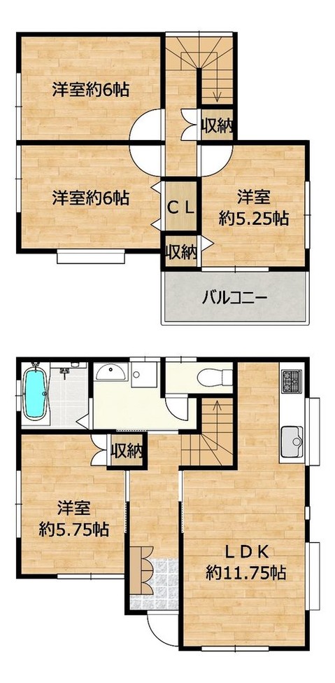 detached 栃木県宇都宮市大和１丁目8-5