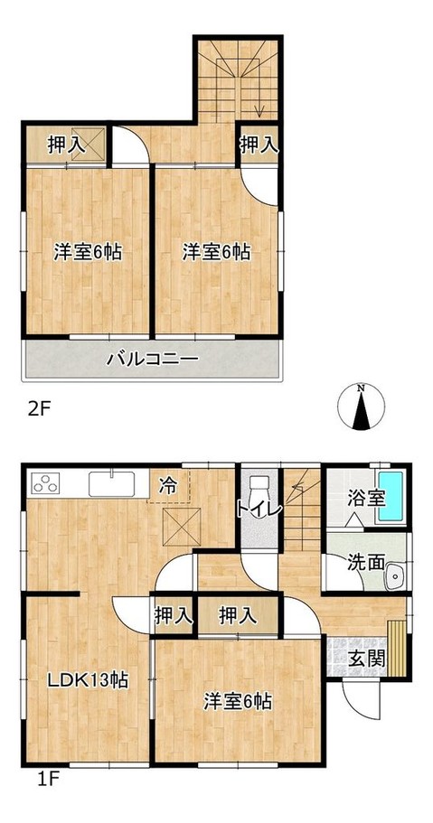 detached 栃木県小山市城北５丁目15-11 峯ビル 1階