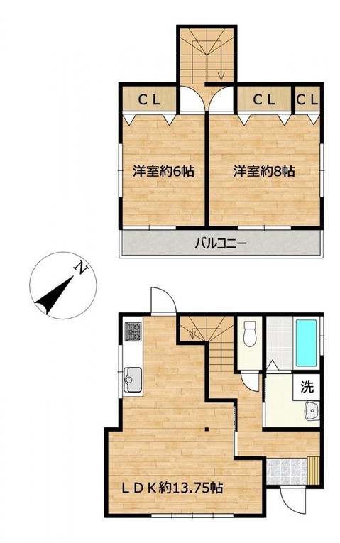 detached 栃木県大田原市本町１丁目2704-62 猪瀬第3ビル D号