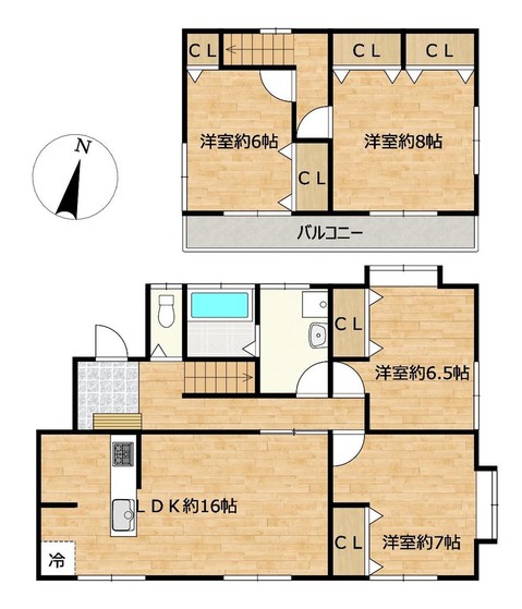 detached 栃木県大田原市本町１丁目2704-62 猪瀬第3ビル D号