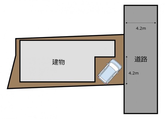 detached 静岡県静岡市駿河区下島114 蔵敷ビル 2階 1号室