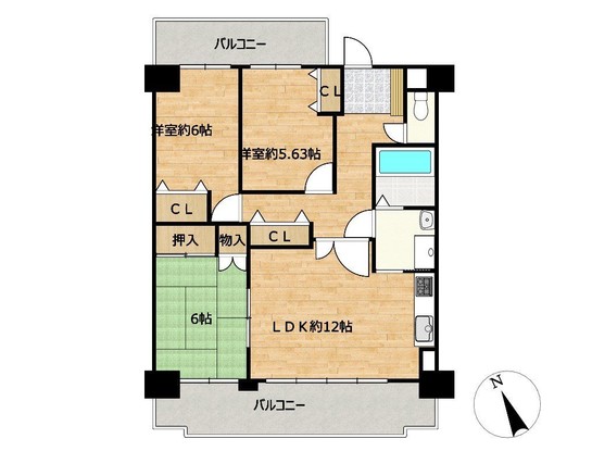 apartment 岐阜県岐阜市鏡島精華１丁目3番17号 岐陽第一ビル7階 北側