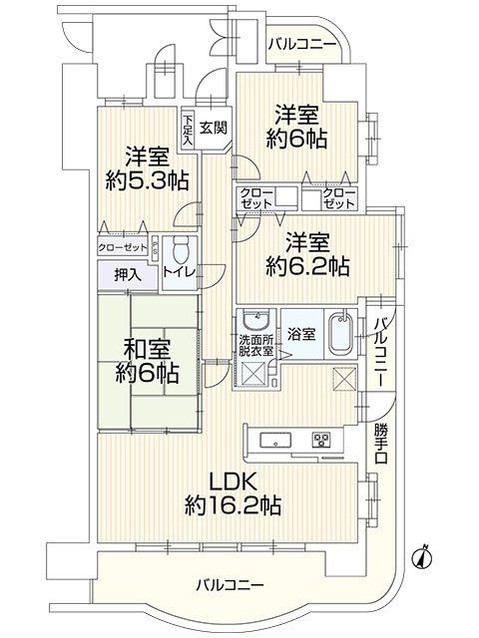 apartment 岐阜県岐阜市鏡島精華１丁目3番17号 岐陽第一ビル7階 北側