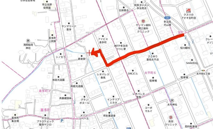 detached 岐阜県多治見市若松町４丁目21番地1 若松町貸事務所