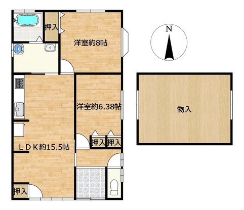 detached 岐阜県大垣市高屋町３丁目38 高屋町エムサビル 2階