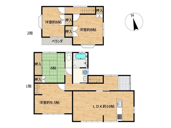 detached 岐阜県大垣市高屋町３丁目38 高屋町エムサビル 2階