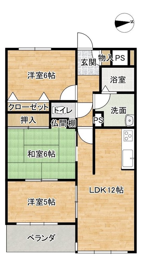 apartment 三重県松阪市下村町814-4 パークマンション101号室