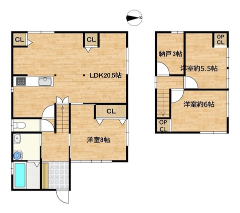 detached 石川県金沢市割出町15番地1 中村店舗