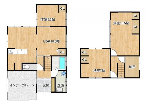 detached 石川県金沢市割出町15番地1 中村店舗