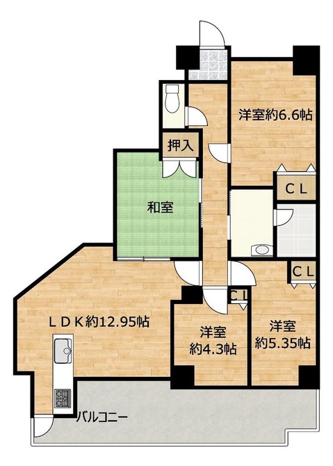 apartment 福井県福井市春日３丁目916番1 春日テナント