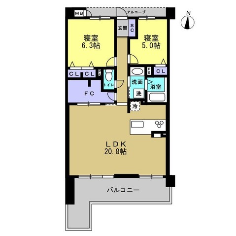 apartment 福井県福井市春日３丁目916番1 春日テナント
