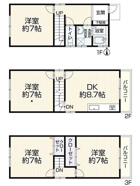 townhouse 兵庫県神戸市西区北別府１丁目3-3 アーバンリバブル204