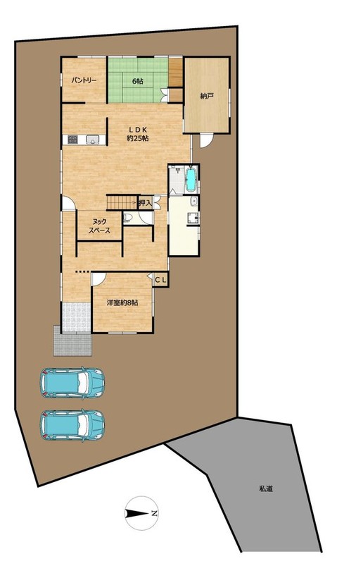 apartment 滋賀県草津市野路東５丁目25-23 マリーベルハイツE棟 101号室