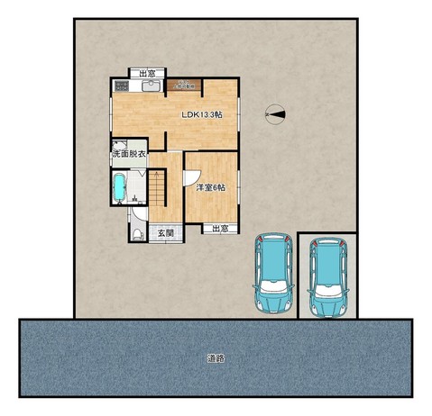 apartment 滋賀県草津市野路東５丁目25-23 マリーベルハイツE棟 101号室