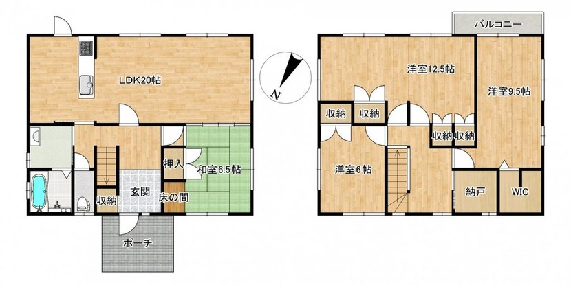detached 滋賀県草津市野路東５丁目25-23 マリーベルハイツE棟 101号室