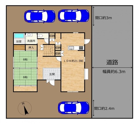 detached 三重県名張市鴻之台１番町35-1 ラフレシール101号室