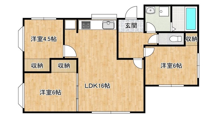 detached 広島県広島市安佐南区東野１丁目18-21
