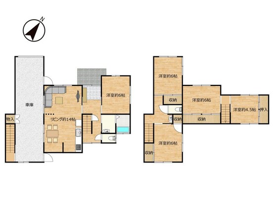 apartment 鳥取県米子市旗ヶ崎７丁目14-12 1階1号室