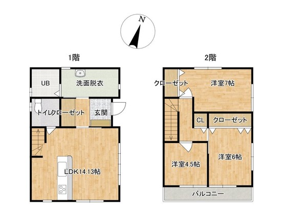 detached 高知県高知市杉井流21-13 マノワール杉井流 1階北