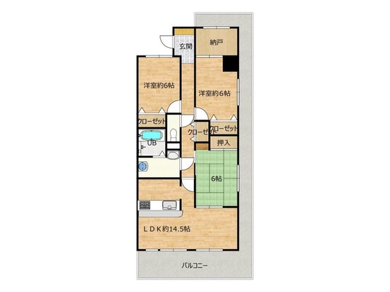 apartment 高知県高知市杉井流21-13 マノワール杉井流 1階北