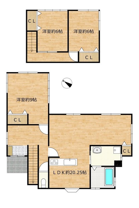 detached 福岡県北九州市小倉南区城野４丁目1-30