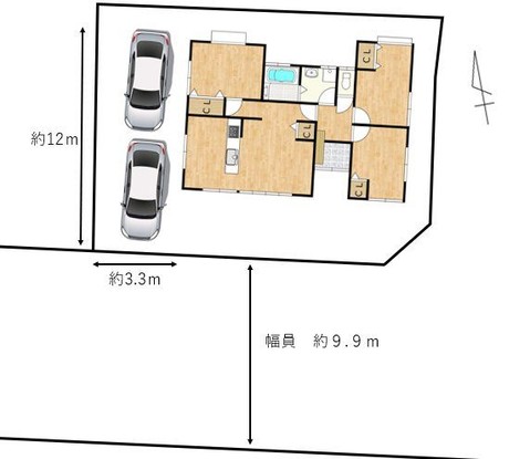 detached 福岡県北九州市小倉南区城野４丁目1-30
