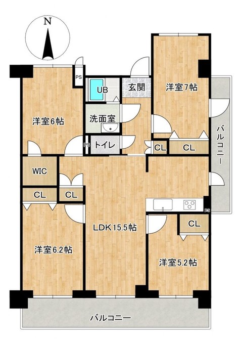 apartment 大分県大分市大字津守64番1 第五奈良勘ビル 105号室
