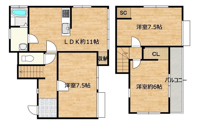 detached 熊本県熊本市中央区帯山６丁目3-37 ペアレンツ坂本 2-A