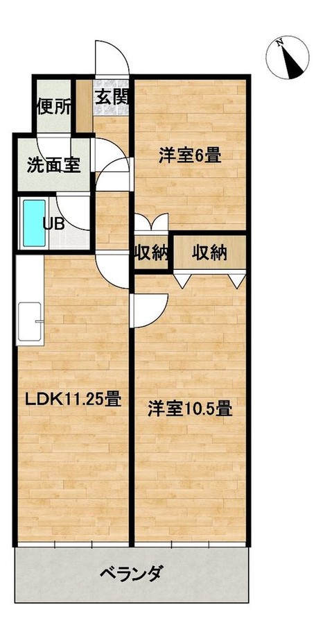 apartment 熊本県熊本市中央区帯山６丁目3-37 ペアレンツ坂本 2-A