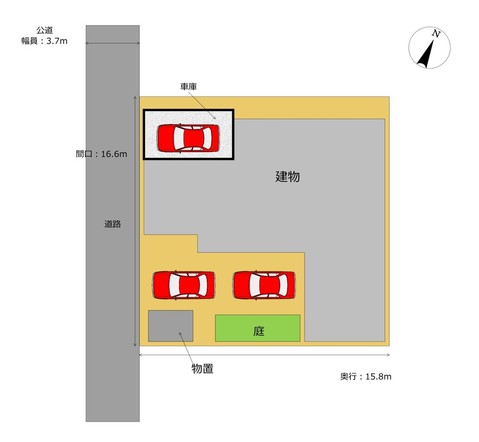 detached 秋田県大館市赤館町7‐6 サクラビル 1階