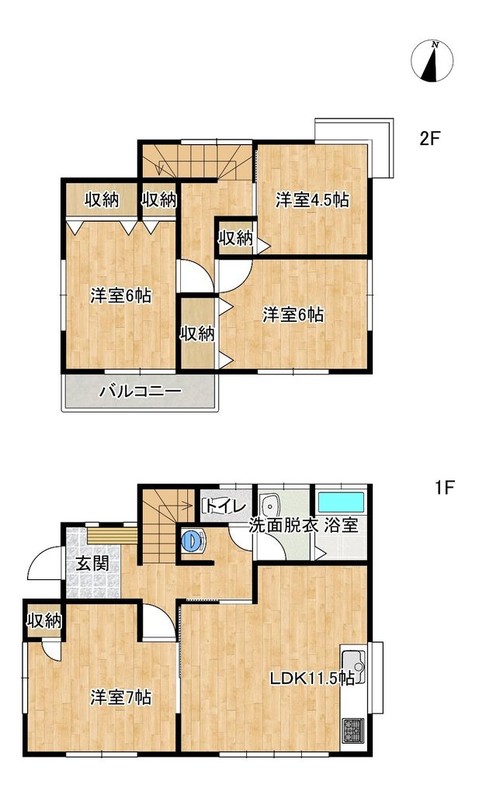 detached 茨城県下妻市皆葉
地図を見る