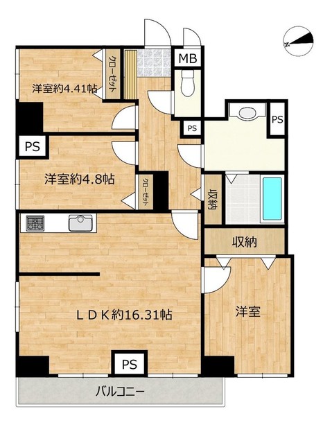 apartment 群馬県高崎市小八木町810-5
