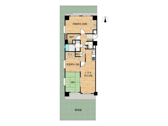 apartment 愛知県名古屋市名東区本郷３丁目5番地 グロウバルビル2階 2C号室