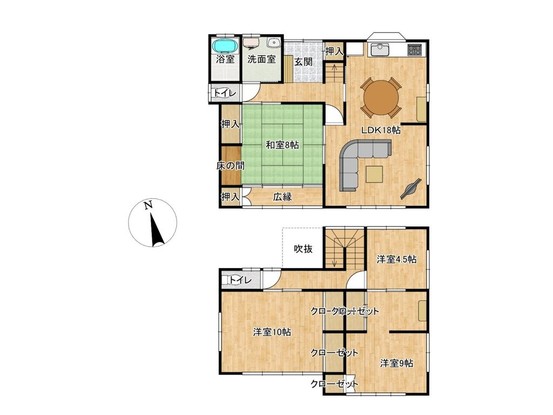 detached 愛知県名古屋市名東区本郷３丁目5番地 グロウバルビル2階 2C号室