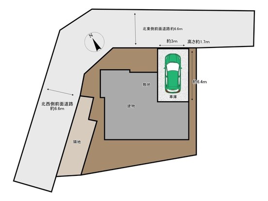 detached 愛知県名古屋市名東区本郷３丁目5番地 グロウバルビル2階 2C号室