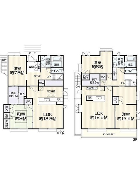 detached 愛知県名古屋市名東区本郷３丁目5番地 グロウバルビル2階 2C号室