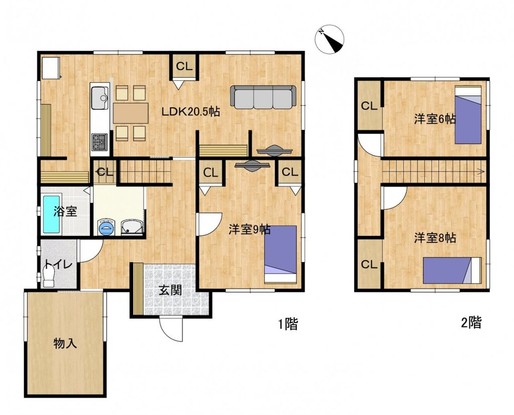 detached 新潟県新発田市富塚町２丁目2‐32 朝日ビル2階