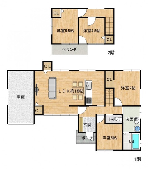 detached 新潟県新発田市富塚町２丁目2‐32 朝日ビル2階