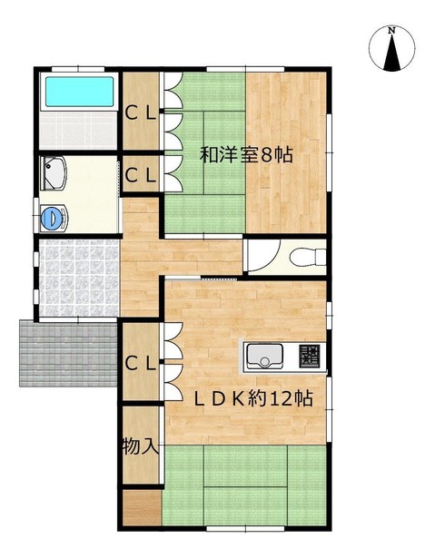 detached 新潟県新発田市富塚町２丁目2‐32 朝日ビル2階