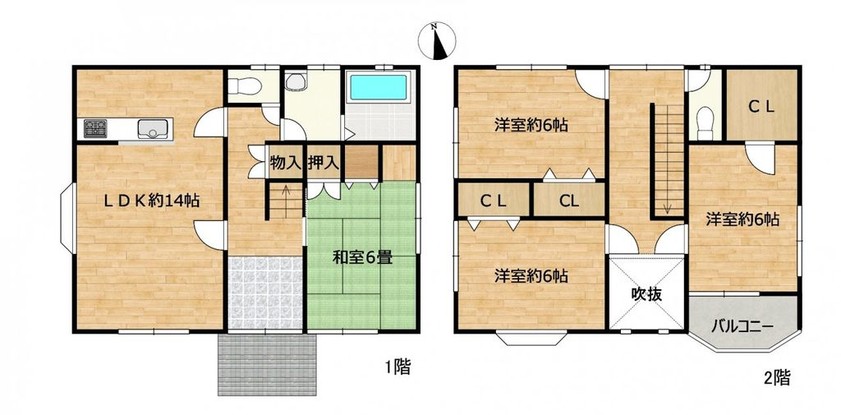 detached 新潟県新発田市富塚町２丁目2‐32 朝日ビル2階